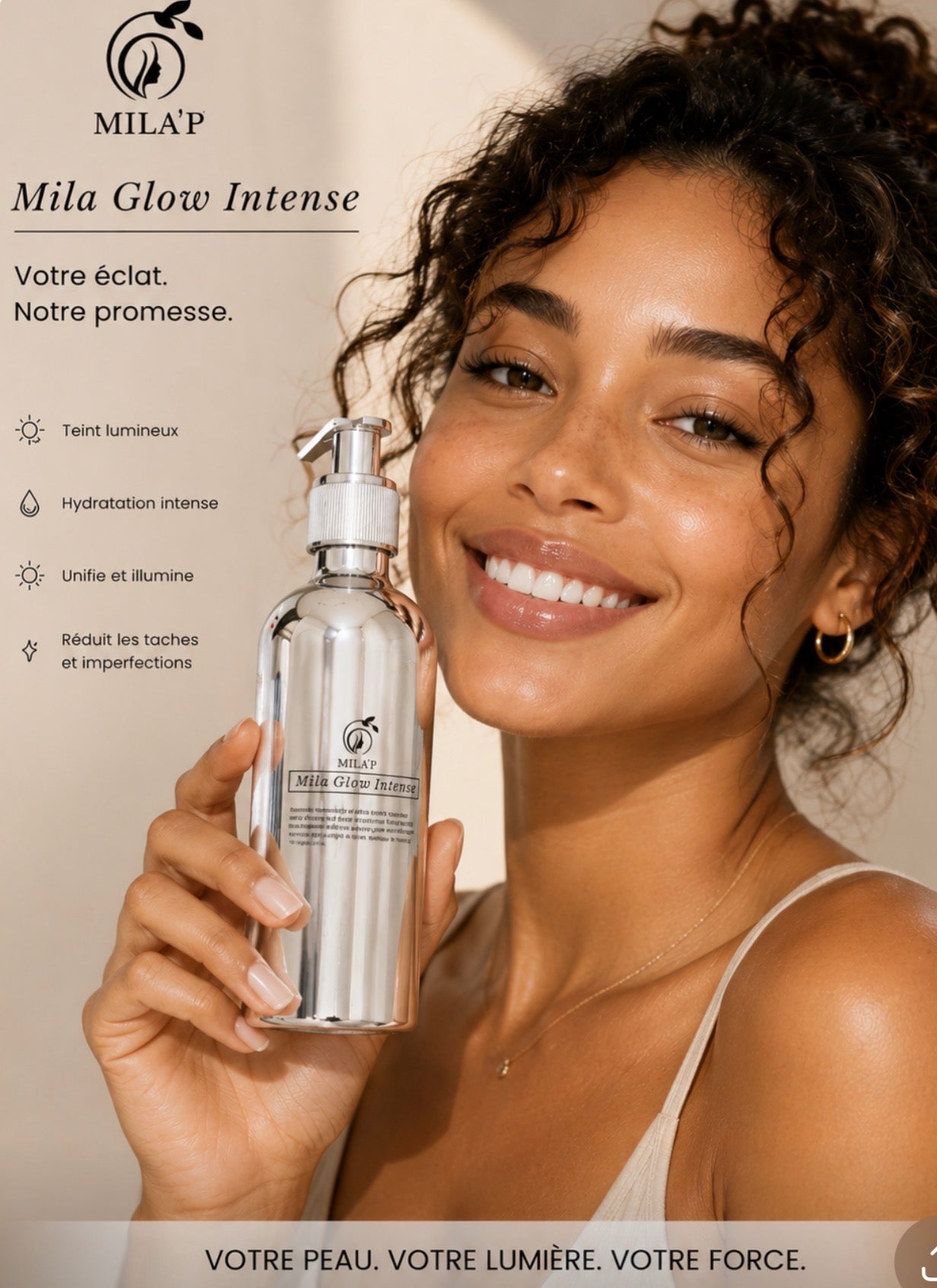 Lait Glow Intense Caramelo